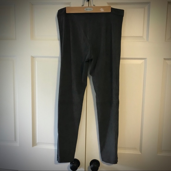 Micro Suede Skinny Pants - Picture 3 of 6